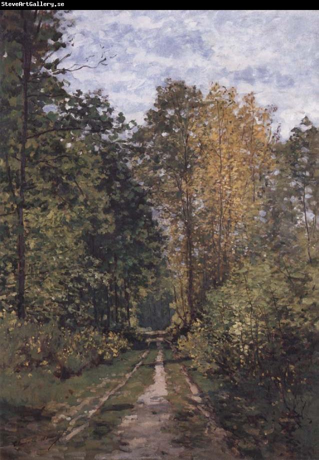 Claude Monet Path in the Forest